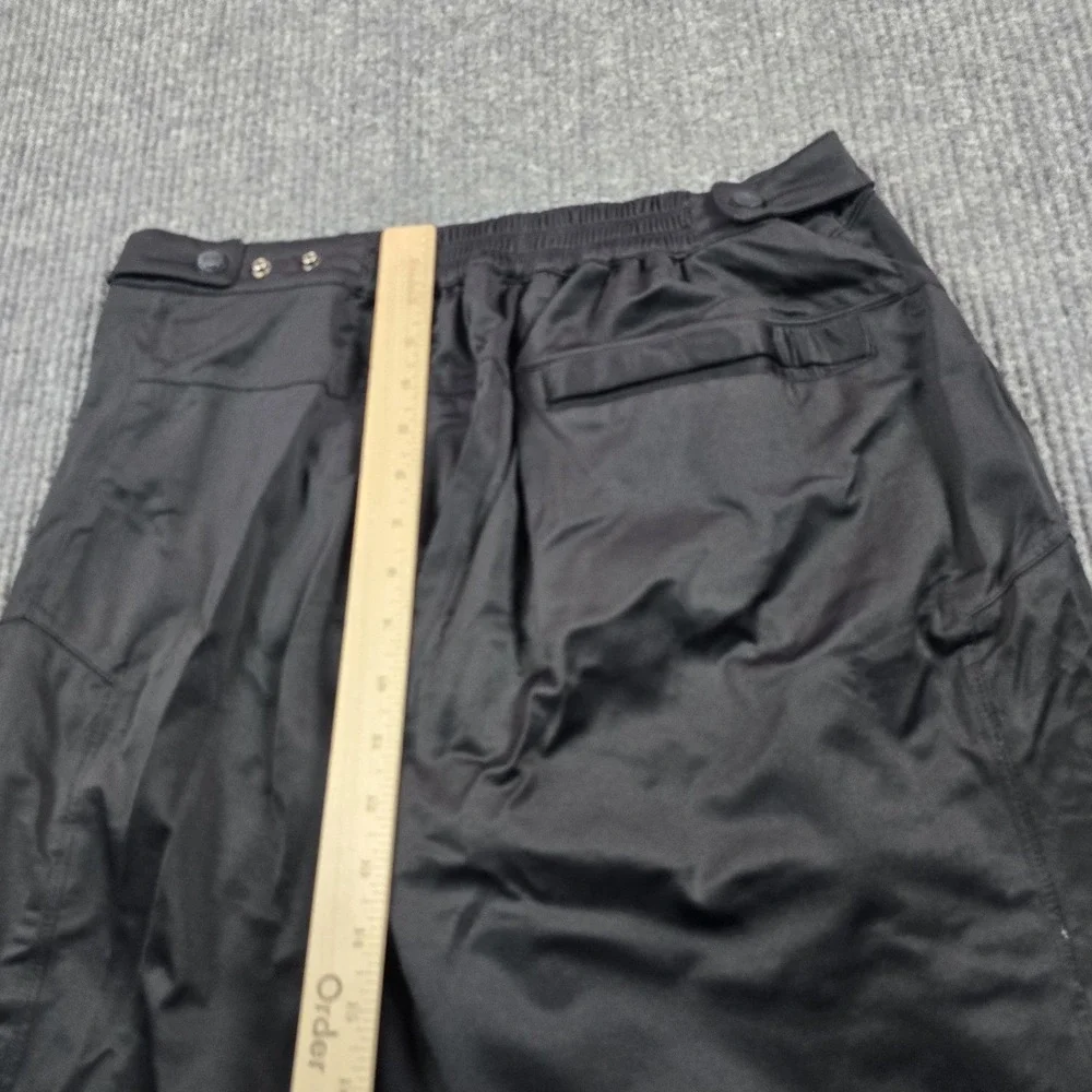 Under Armour Pants Mens Large Black Windbreaker Relaxed Fit Elastic Waist - Picture 11 of 12